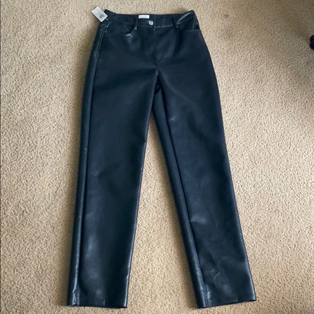 Aritzia leather pants